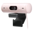 Logitech BRIO 500 Full HD 1080p Webcam - Rose  Light Correction, Auto-framing, Show Mode, 4MP, USB-C Plug &amp; Play
